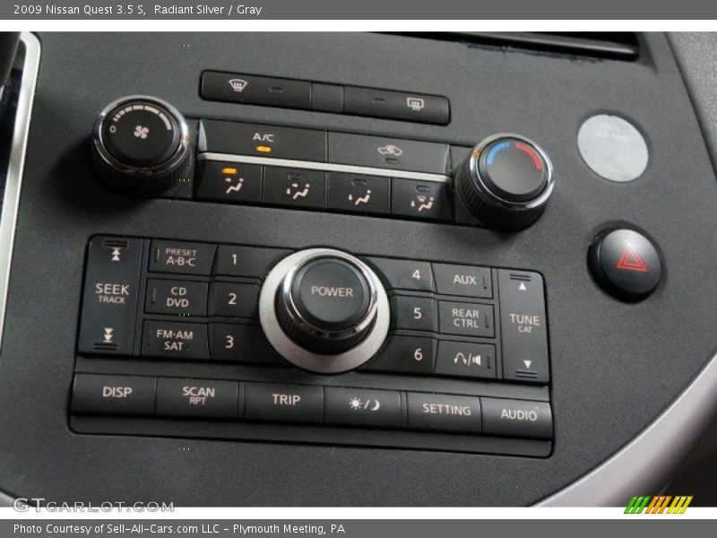 Radiant Silver / Gray 2009 Nissan Quest 3.5 S