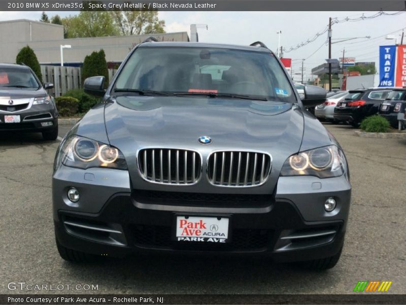 Space Grey Metallic / Black Nevada Leather 2010 BMW X5 xDrive35d