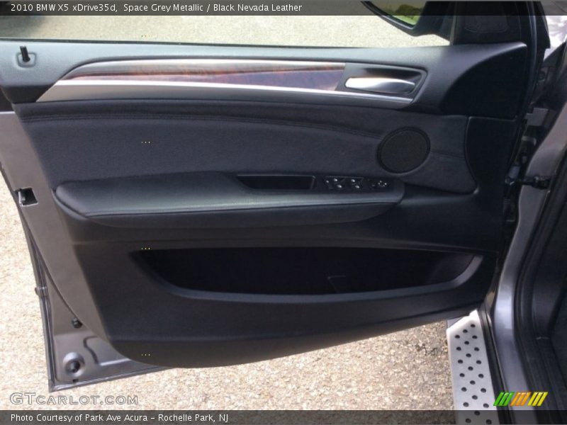Space Grey Metallic / Black Nevada Leather 2010 BMW X5 xDrive35d