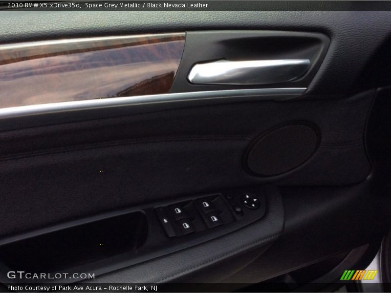 Space Grey Metallic / Black Nevada Leather 2010 BMW X5 xDrive35d