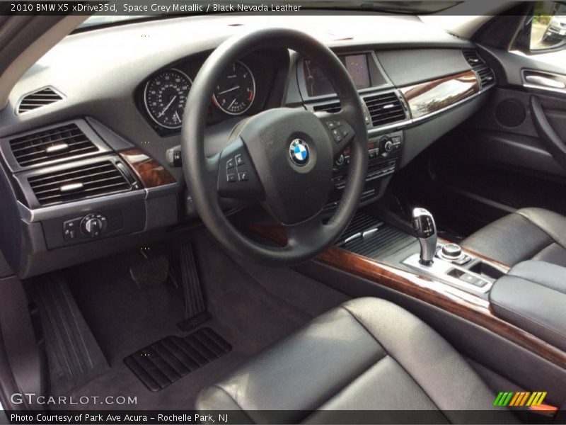  2010 X5 xDrive35d Black Nevada Leather Interior