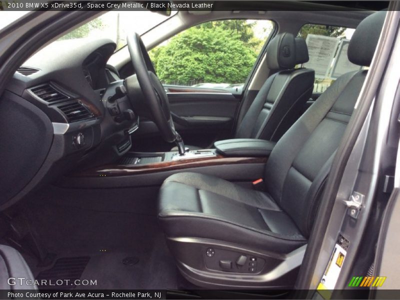Space Grey Metallic / Black Nevada Leather 2010 BMW X5 xDrive35d