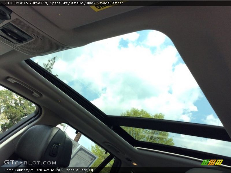 Space Grey Metallic / Black Nevada Leather 2010 BMW X5 xDrive35d