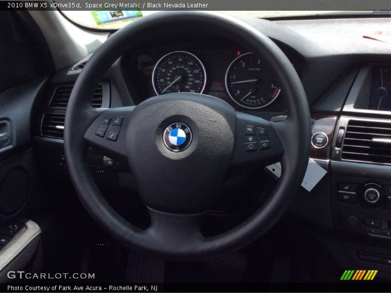 Space Grey Metallic / Black Nevada Leather 2010 BMW X5 xDrive35d