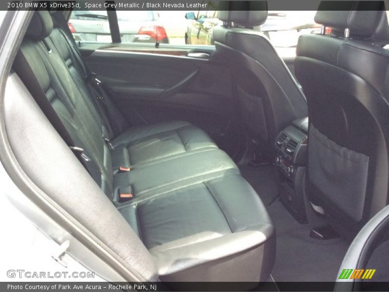 Space Grey Metallic / Black Nevada Leather 2010 BMW X5 xDrive35d