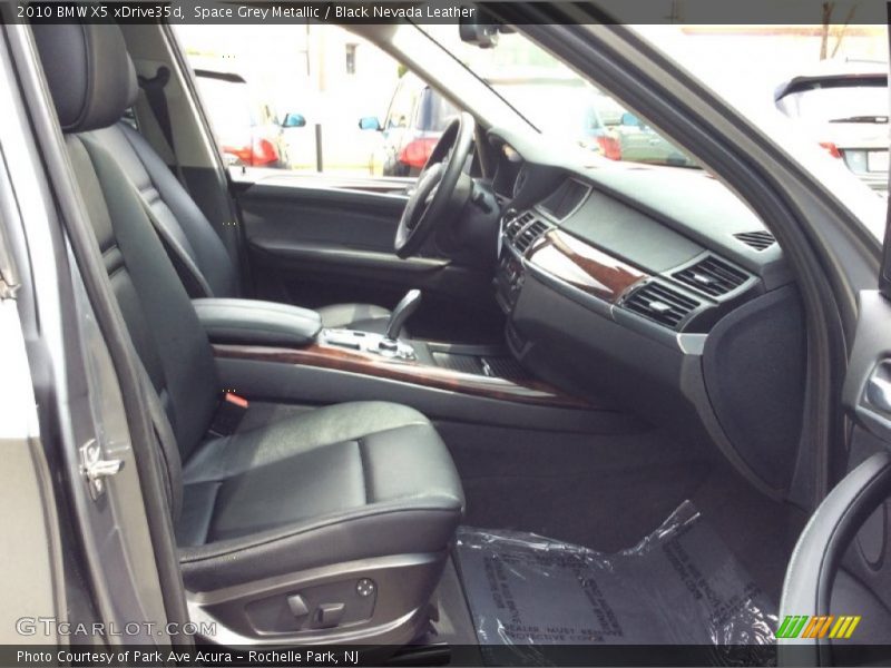 Space Grey Metallic / Black Nevada Leather 2010 BMW X5 xDrive35d