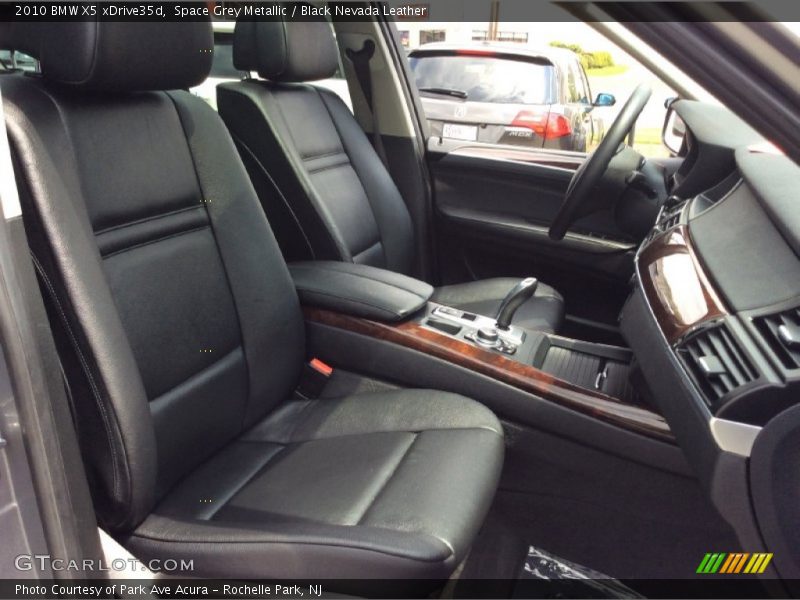 Space Grey Metallic / Black Nevada Leather 2010 BMW X5 xDrive35d