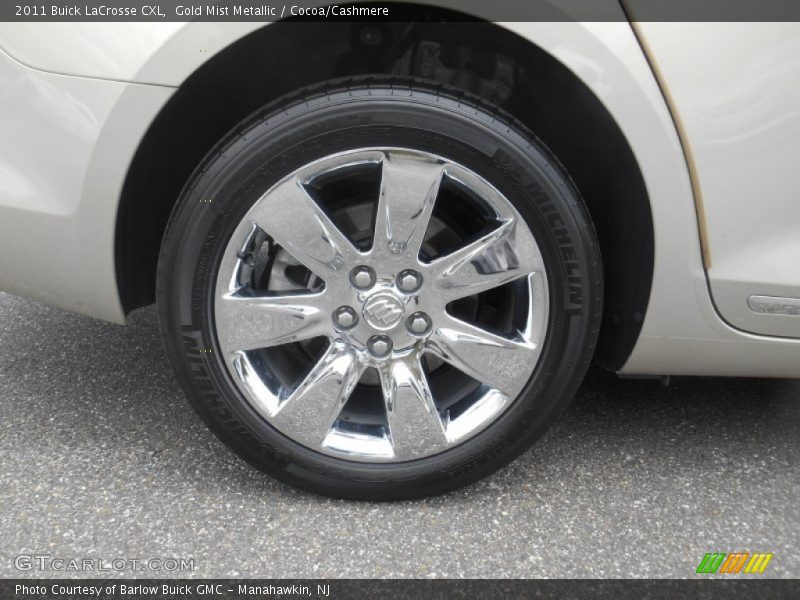 Gold Mist Metallic / Cocoa/Cashmere 2011 Buick LaCrosse CXL