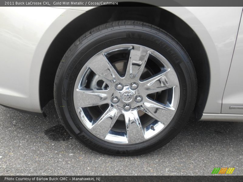 Gold Mist Metallic / Cocoa/Cashmere 2011 Buick LaCrosse CXL