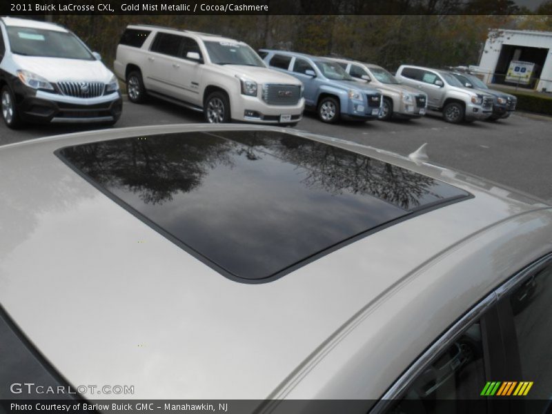 Gold Mist Metallic / Cocoa/Cashmere 2011 Buick LaCrosse CXL