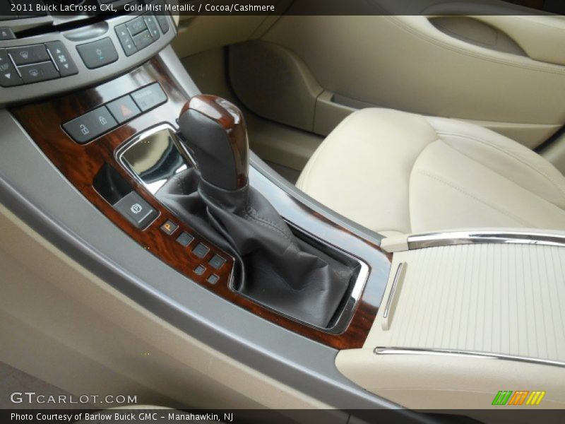 Gold Mist Metallic / Cocoa/Cashmere 2011 Buick LaCrosse CXL