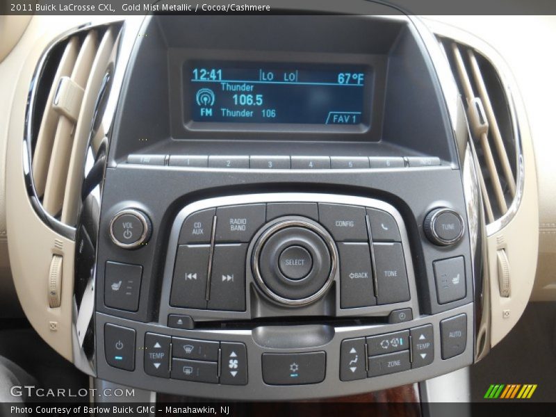 Gold Mist Metallic / Cocoa/Cashmere 2011 Buick LaCrosse CXL