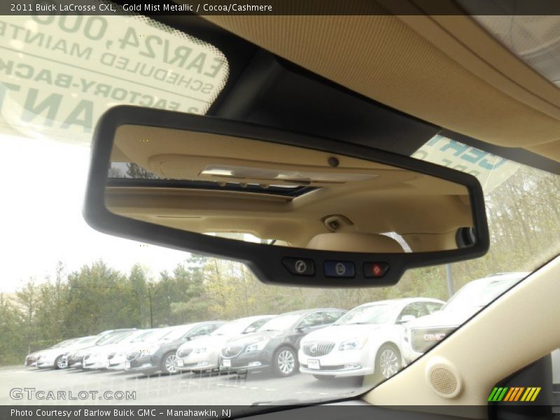 Gold Mist Metallic / Cocoa/Cashmere 2011 Buick LaCrosse CXL
