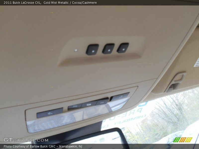 Gold Mist Metallic / Cocoa/Cashmere 2011 Buick LaCrosse CXL