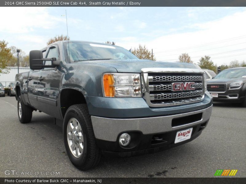 Stealth Gray Metallic / Ebony 2014 GMC Sierra 2500HD SLE Crew Cab 4x4