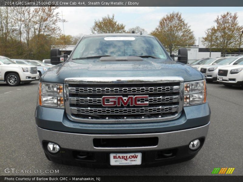 Stealth Gray Metallic / Ebony 2014 GMC Sierra 2500HD SLE Crew Cab 4x4