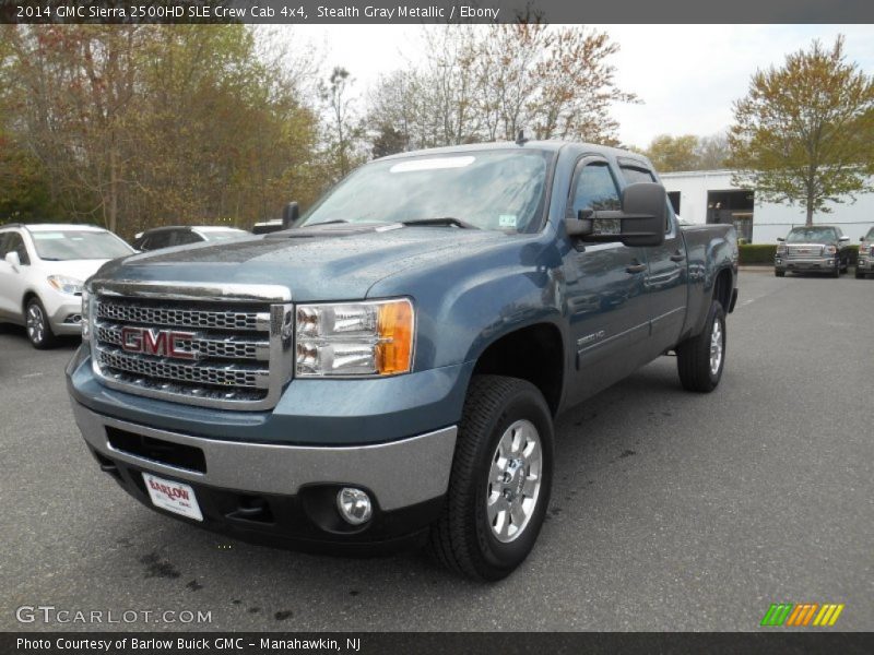 Stealth Gray Metallic / Ebony 2014 GMC Sierra 2500HD SLE Crew Cab 4x4