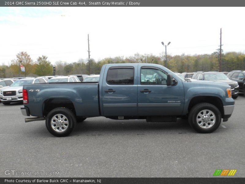 Stealth Gray Metallic / Ebony 2014 GMC Sierra 2500HD SLE Crew Cab 4x4