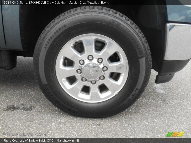 Stealth Gray Metallic / Ebony 2014 GMC Sierra 2500HD SLE Crew Cab 4x4