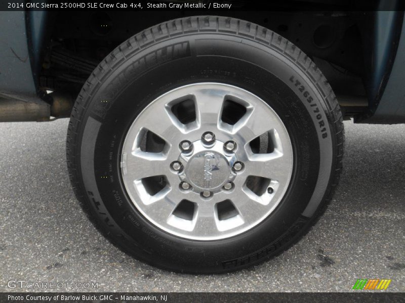 Stealth Gray Metallic / Ebony 2014 GMC Sierra 2500HD SLE Crew Cab 4x4