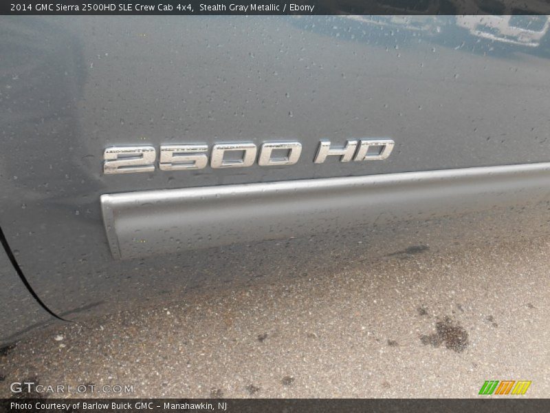 Stealth Gray Metallic / Ebony 2014 GMC Sierra 2500HD SLE Crew Cab 4x4