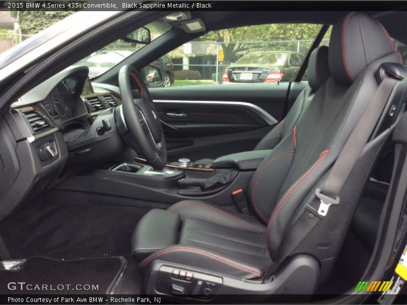 Black Sapphire Metallic / Black 2015 BMW 4 Series 435i Convertible