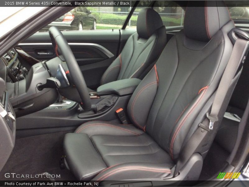 Black Sapphire Metallic / Black 2015 BMW 4 Series 435i Convertible