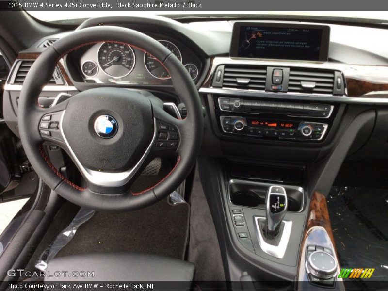 Black Sapphire Metallic / Black 2015 BMW 4 Series 435i Convertible