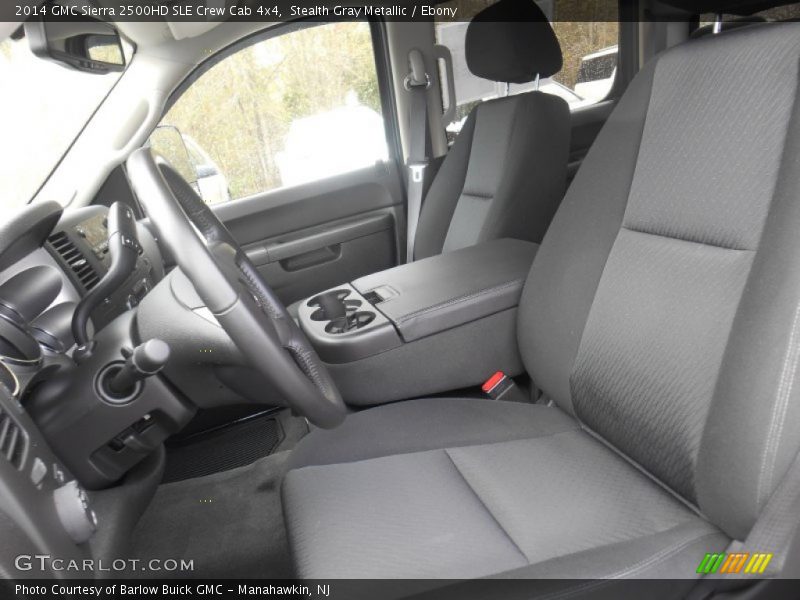 Stealth Gray Metallic / Ebony 2014 GMC Sierra 2500HD SLE Crew Cab 4x4