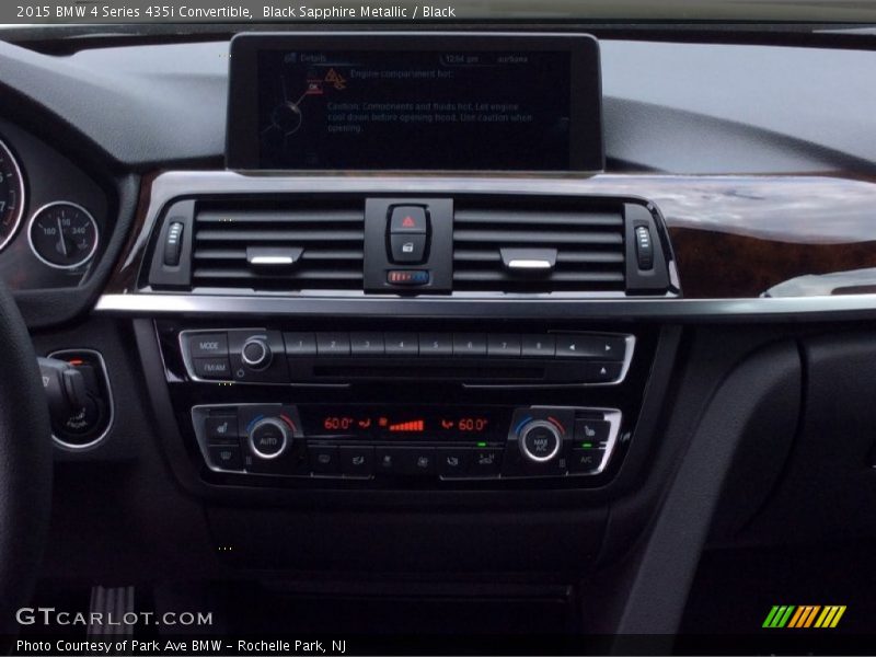 Black Sapphire Metallic / Black 2015 BMW 4 Series 435i Convertible