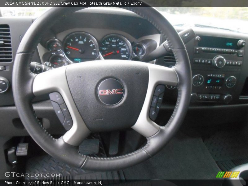 Stealth Gray Metallic / Ebony 2014 GMC Sierra 2500HD SLE Crew Cab 4x4