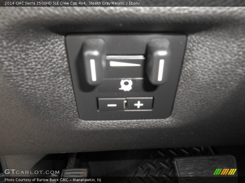 Stealth Gray Metallic / Ebony 2014 GMC Sierra 2500HD SLE Crew Cab 4x4