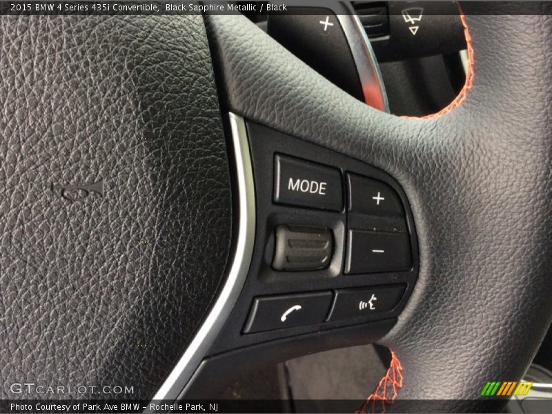 Black Sapphire Metallic / Black 2015 BMW 4 Series 435i Convertible