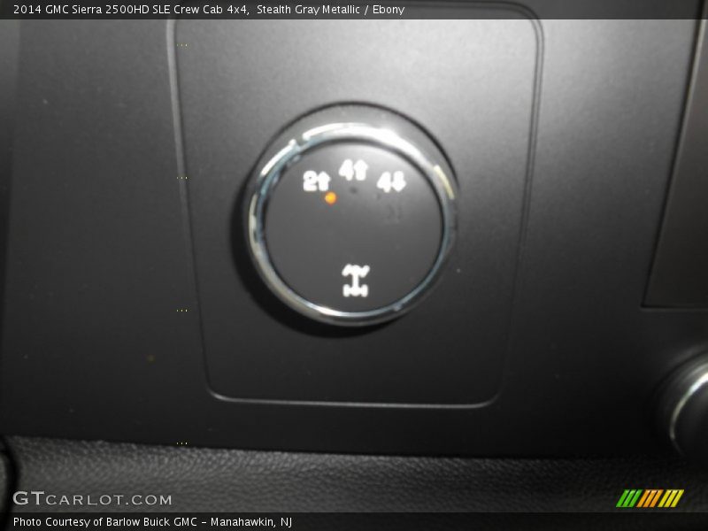 Stealth Gray Metallic / Ebony 2014 GMC Sierra 2500HD SLE Crew Cab 4x4