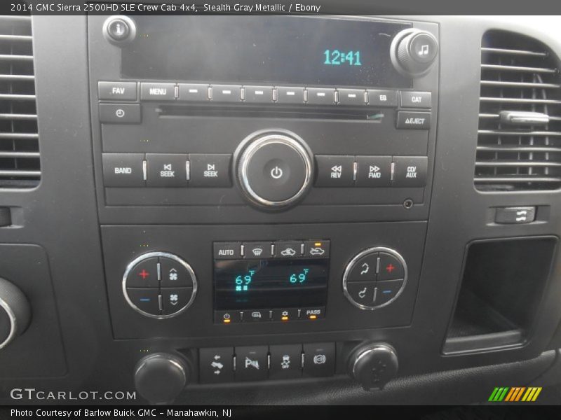 Stealth Gray Metallic / Ebony 2014 GMC Sierra 2500HD SLE Crew Cab 4x4