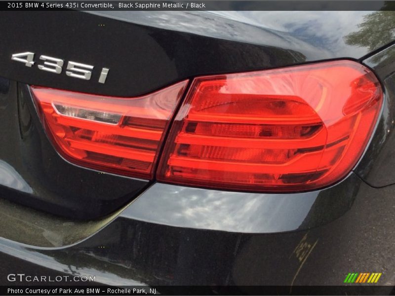 Black Sapphire Metallic / Black 2015 BMW 4 Series 435i Convertible
