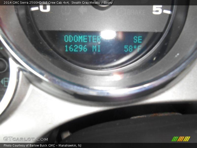 Stealth Gray Metallic / Ebony 2014 GMC Sierra 2500HD SLE Crew Cab 4x4