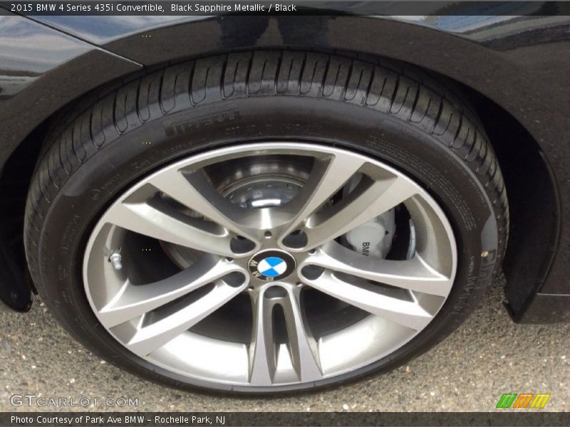 Black Sapphire Metallic / Black 2015 BMW 4 Series 435i Convertible