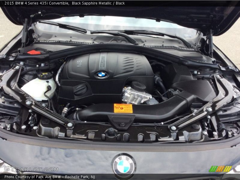Black Sapphire Metallic / Black 2015 BMW 4 Series 435i Convertible