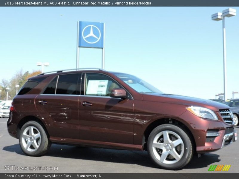 Front 3/4 View of 2015 ML 400 4Matic