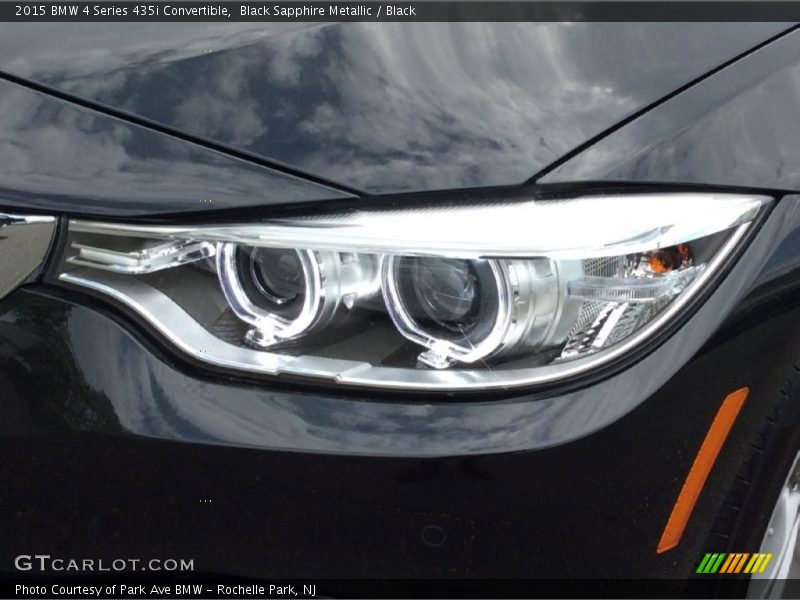 Black Sapphire Metallic / Black 2015 BMW 4 Series 435i Convertible