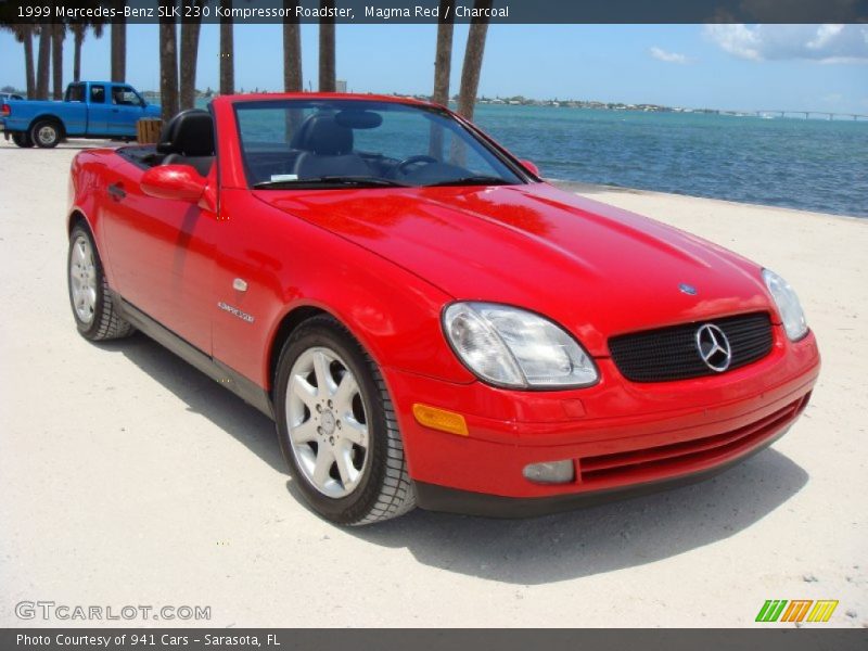 Front 3/4 View of 1999 SLK 230 Kompressor Roadster