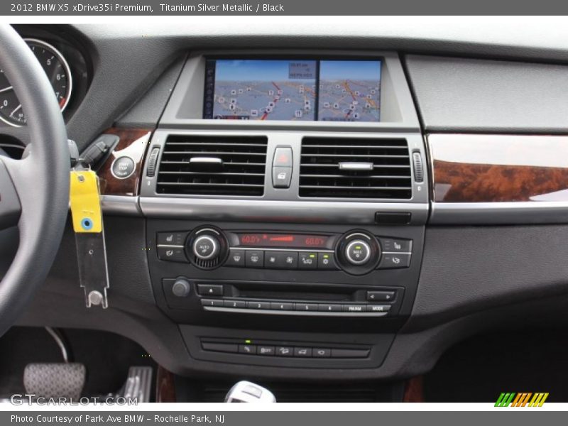 Titanium Silver Metallic / Black 2012 BMW X5 xDrive35i Premium