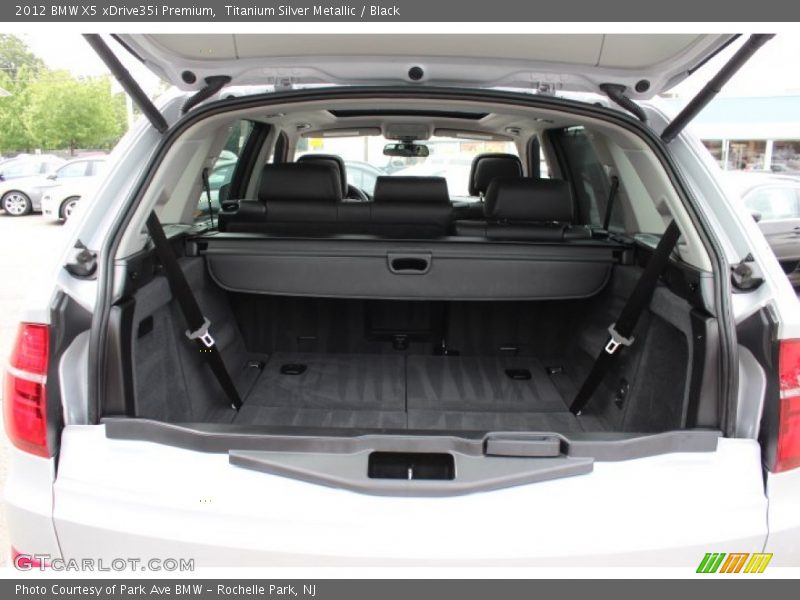 Titanium Silver Metallic / Black 2012 BMW X5 xDrive35i Premium