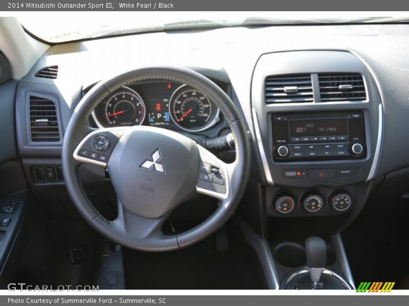 White Pearl / Black 2014 Mitsubishi Outlander Sport ES