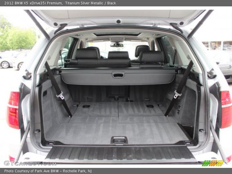 Titanium Silver Metallic / Black 2012 BMW X5 xDrive35i Premium