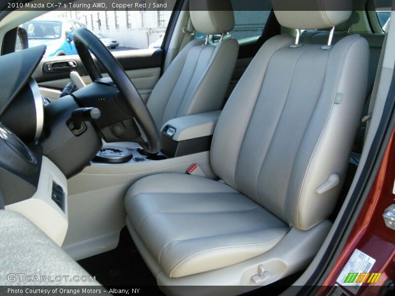 Copper Red / Sand 2010 Mazda CX-7 s Touring AWD