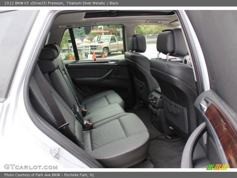 Titanium Silver Metallic / Black 2012 BMW X5 xDrive35i Premium