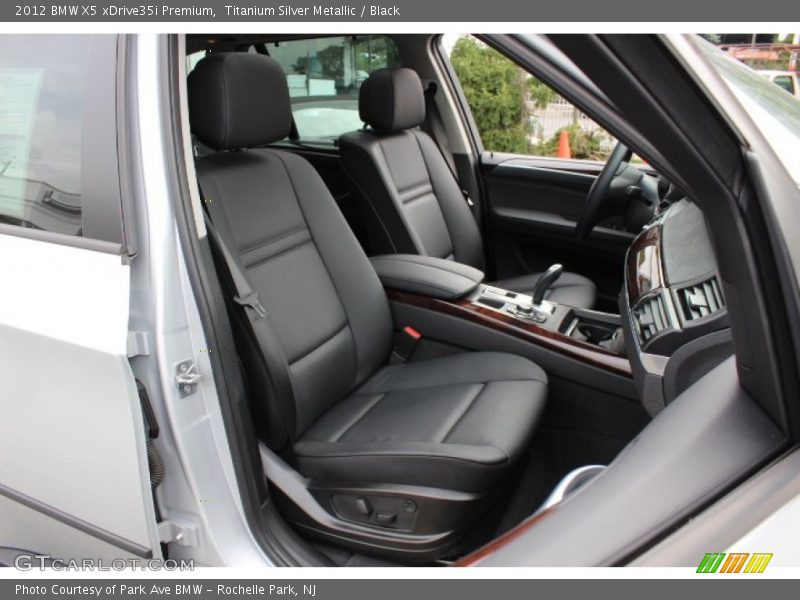 Titanium Silver Metallic / Black 2012 BMW X5 xDrive35i Premium