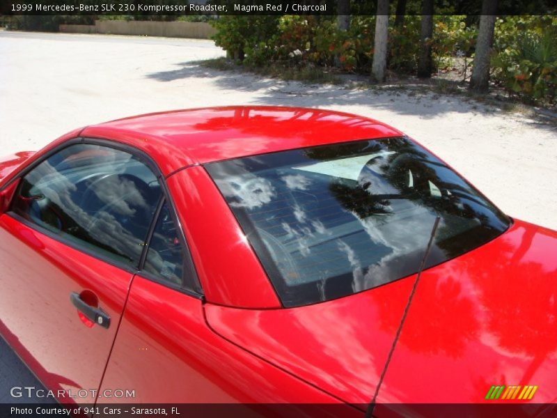 Magma Red / Charcoal 1999 Mercedes-Benz SLK 230 Kompressor Roadster